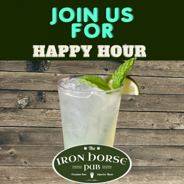 join us for a happy hour mojito